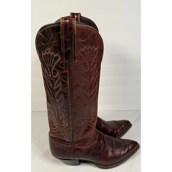 Thieves Market J Chisholm Women Western Boot Brown Leather Drover Series Size 8M - Picture 5 of 15